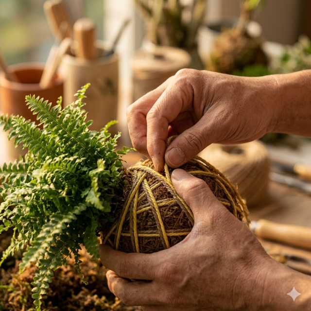 蓋婭療癒手作苔球課程